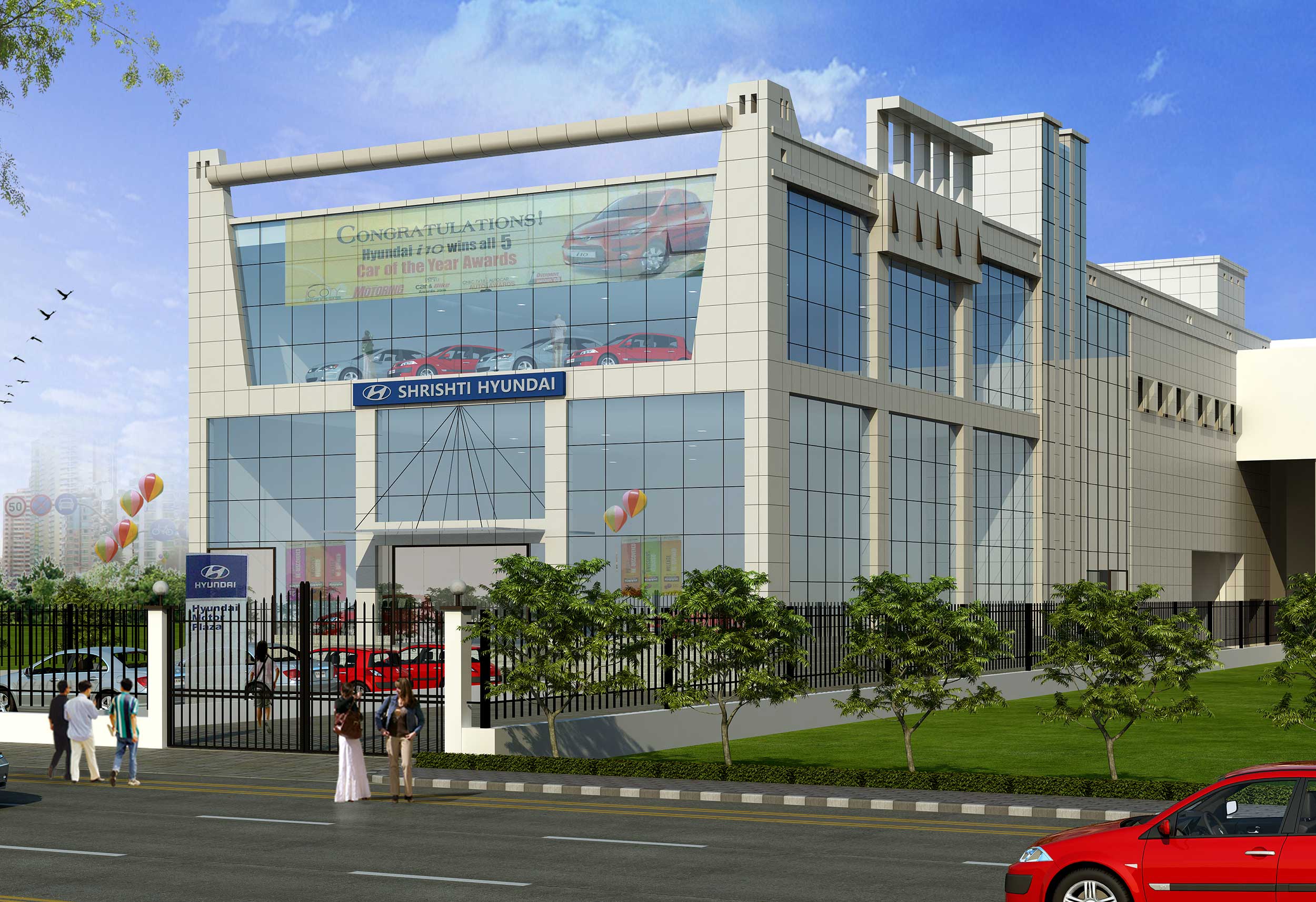 Hyundai Car Showroom